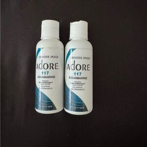 Adore Aquamarine 117 Semi-Permanent Hair Color - Aquamarine Blue
